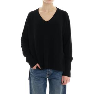 MAGLIA SCOLLO V NERO